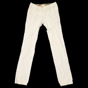 Vintage Y2K Aritzia Talula White Pants Skinny Size: 0